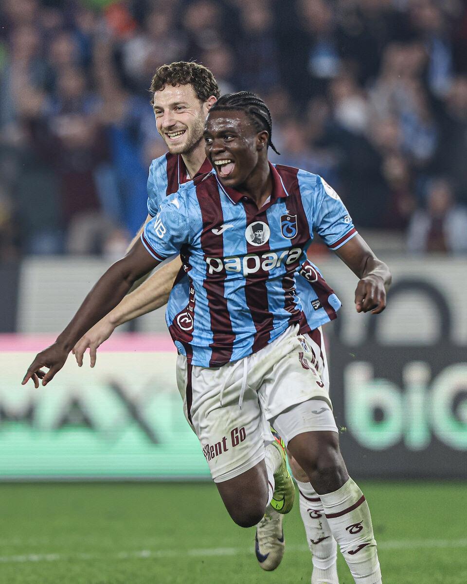 Christ Inao Oulai'nin Eyüpspor karşısındaki gol sevinci.