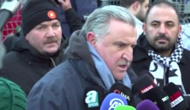 Spor camiası da zulme sessiz kalmadı: Filistin'in yanındayız