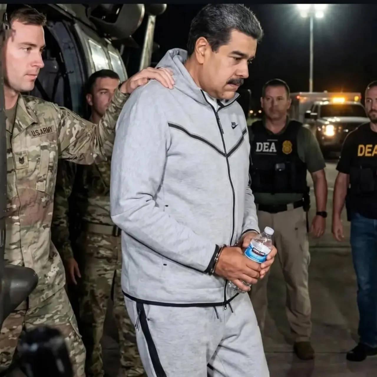 Maduro'nun gündem olan eşofmanı