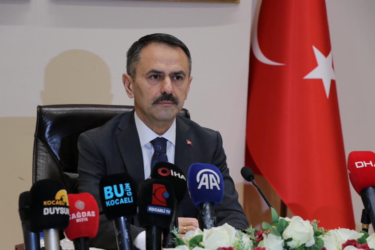 Kocaeli Valisi İlhami Aktaş, konuya ilişkin düzenlenen basın toplantısında açıklamalarda bulundu.