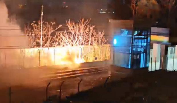 Bakırk&ouml;y'de metro durağındaki yangın s&ouml;nd&uuml;r&uuml;ld&uuml;