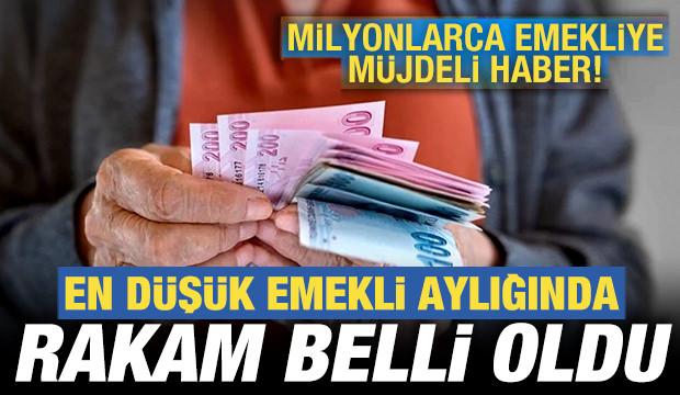 Milyonlarca emekliye m&uuml;jdeli haber: En d&uuml;ş&uuml;k emekli aylığı 20 bin liraya y&uuml;kseliyor