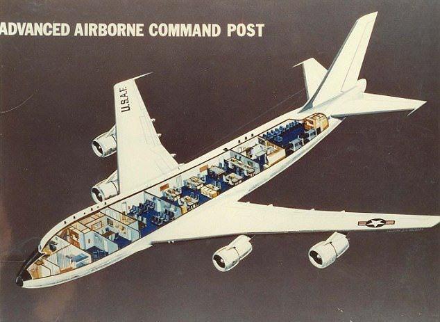 Kıyamet uçağı'nın iç görünümü