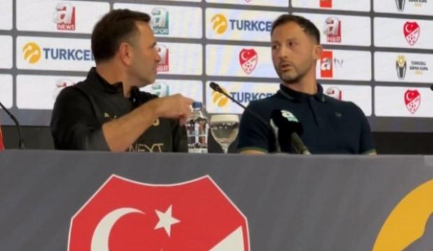 Okan Buruk'tan Domenico Tedesco'ya yardım
