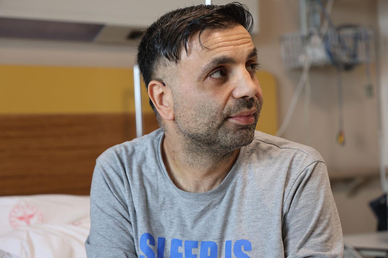 50 dakikalık kalp masajı sonrası hayata döndürülen Sertaç Varol.