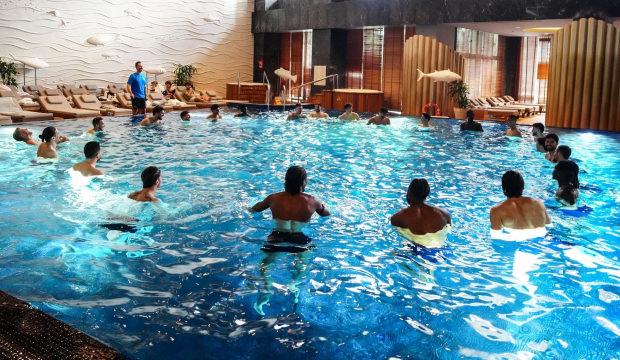 RAMS Başakşehir g&uuml;n&uuml; &ccedil;ift idmanla tamamladı