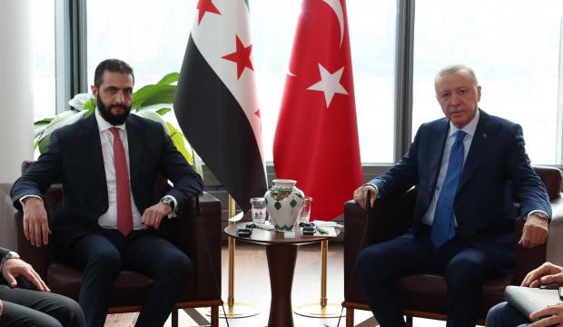 Suriye'den son dakika T&uuml;rkiye a&ccedil;ıklaması! Şara ve Erdoğan'dan kritik g&ouml;r&uuml;şme