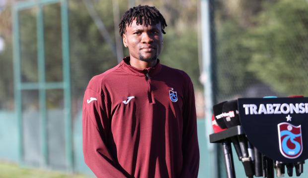 Trabzon'un yeni transferi: &Uuml;lkemdeki insanlara yardım etmeyi seviyorum