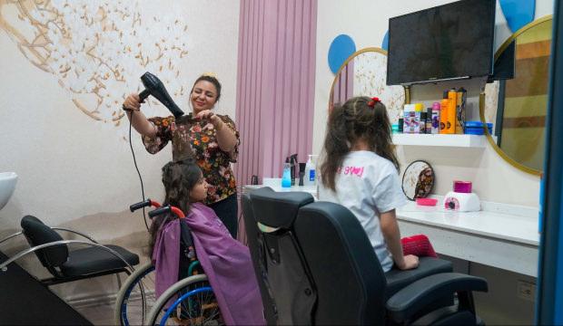 Gaziantep B&uuml;y&uuml;kşehir'e bağlı Engelsiz Yaşam Merkezi, umut olmaya devam ediyor 