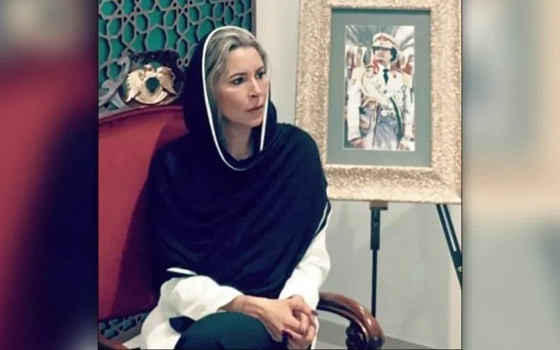 Muammer Kaddafi'nin kızı Ayşe Kaddafi