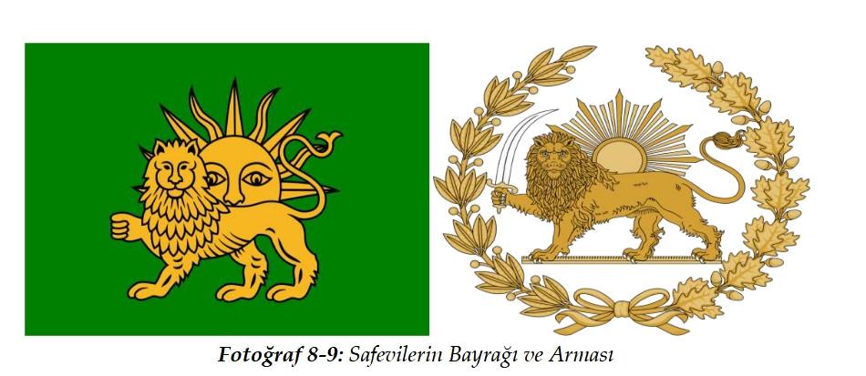 Safevilerin bayrağı ve devlet arması