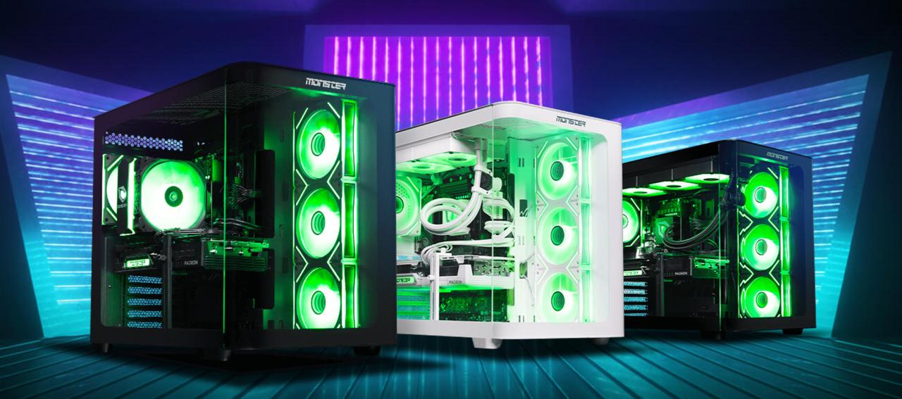 Monster Tulpar Masaüstü oyuncu bilgisayarı