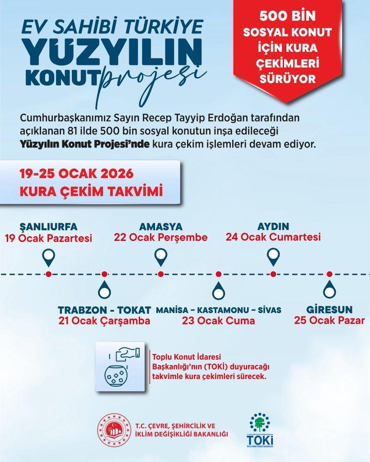 500 bin sosyal konut takvimi