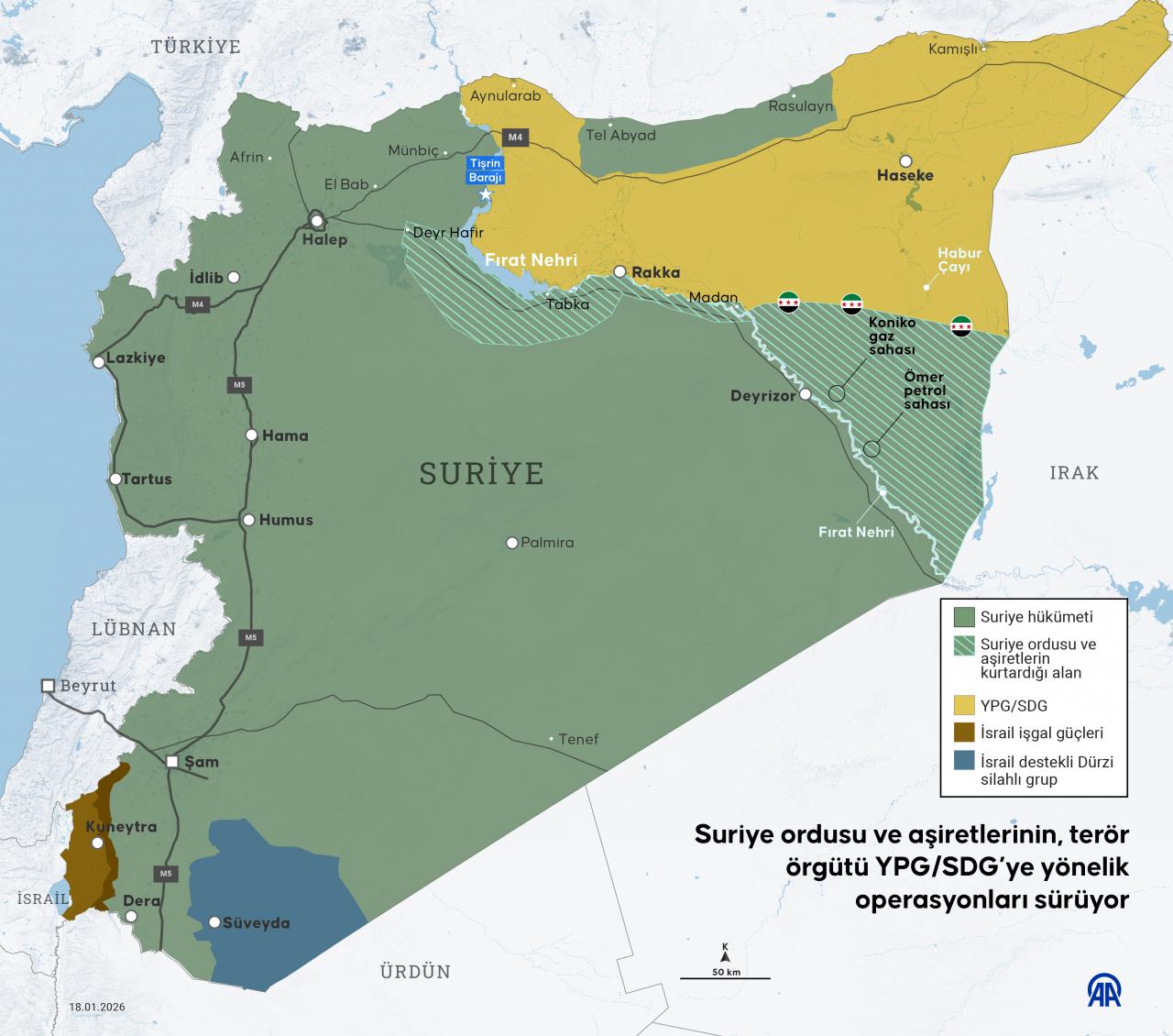 Terör örgütü SDG, son 24 saatte büyük çöküş yaşadı.