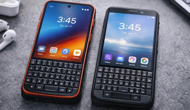 Akıllı telefon d&uuml;nyasında 'Tuşlu' devrimi: 2026 fiziksel klavyelerin d&ouml;n&uuml;ş yılı olacak