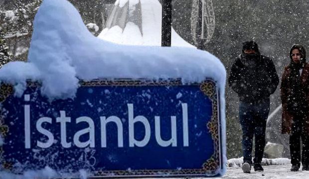 AKOM tarih vererek duyurdu! İstanbul'a yeniden kar geliyor