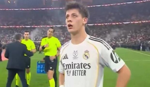 Finalin ardından Arda G&uuml;ler hırsına yenik d&uuml;şt&uuml;! Kendisini kaybettiği anlar g&uuml;ndem oldu
