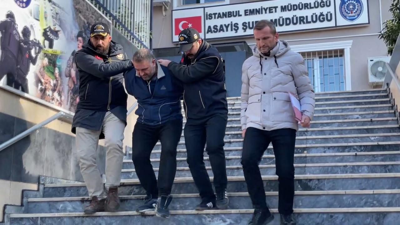 Yakalanan firari hükümlü.