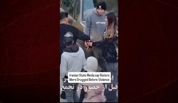 İran y&ouml;netimi eylemdeki gen&ccedil;lere uyuşturucu madde dağıtılıyor a&ccedil;ıklamasında bulundu