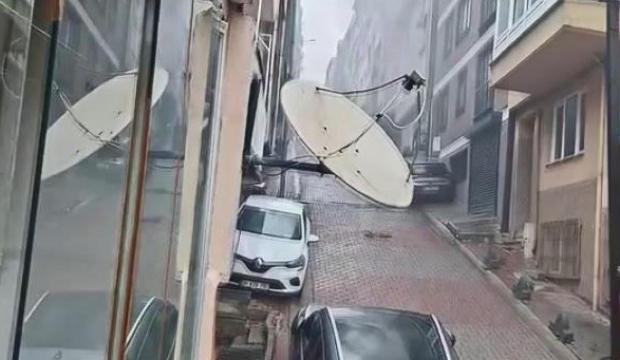 İstanbul'da 4 katlı binada yangın!