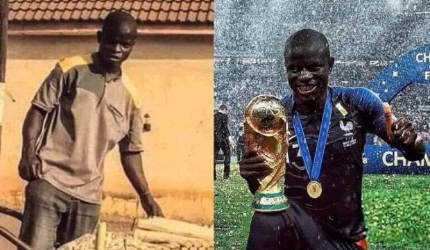 Kante artık an meselesi! Sokaklarda &ccedil;&ouml;p toplamaktan D&uuml;nya Kupası Şampiyonluğuna giden yol