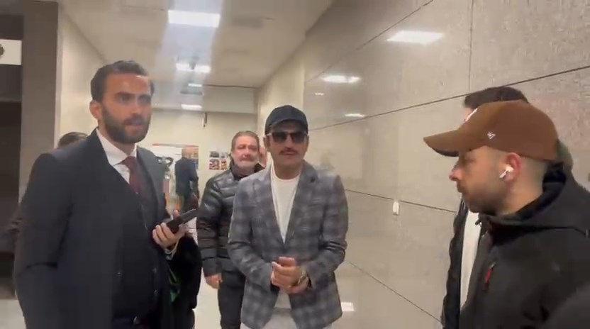 Ufuk Bayraktar adliyede.