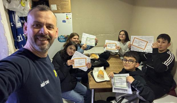 Takdir ve teşekk&uuml;r belgesini getiren, bedava d&ouml;ner ayranı kaptı