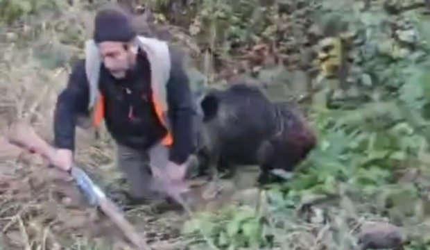 Trabzon'da ava giderken avlandılar! Yaşlı avcı canını zor kurtardı