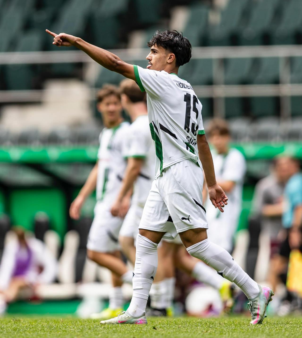 Can Armando Güner'in gol sevinci