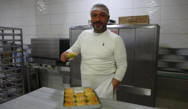 37 yıllık ustadan 'burger tatlı'