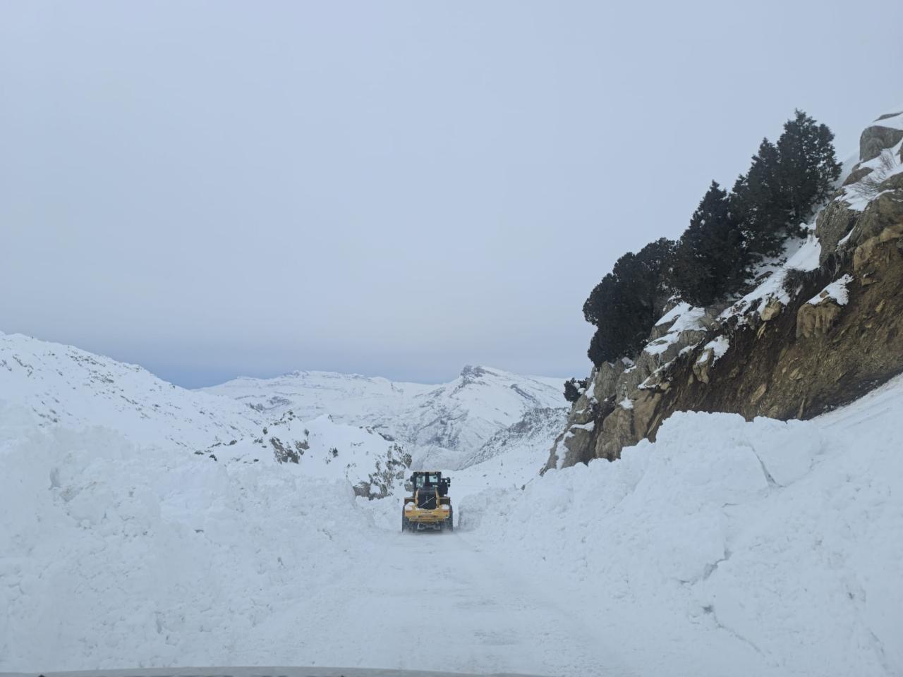 Şırnak'ta dün akşam saatlerinden itibaren etkisini artıran kar yağışı hayatı olumsuz etkiledi.