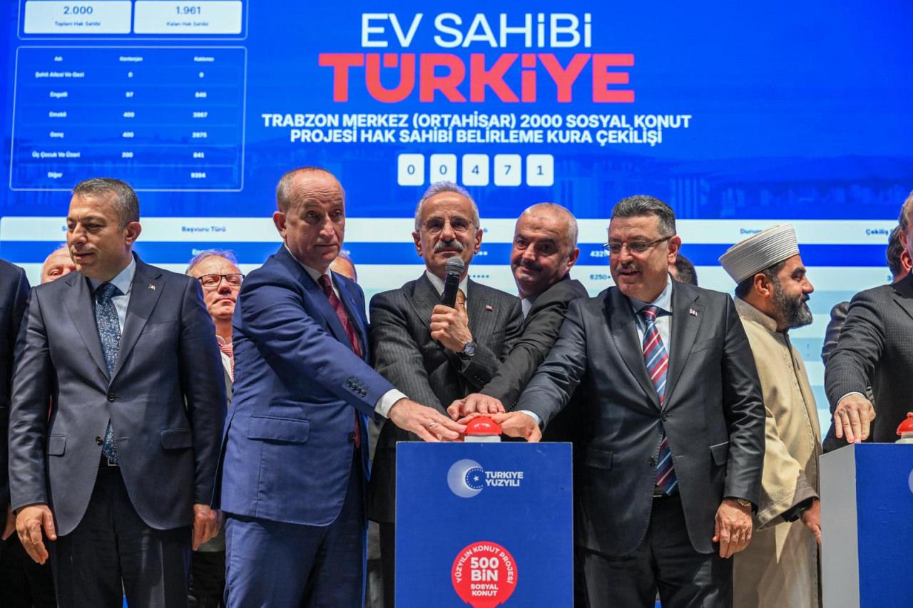 TOKİ Konut Kura Çekimi Töreni