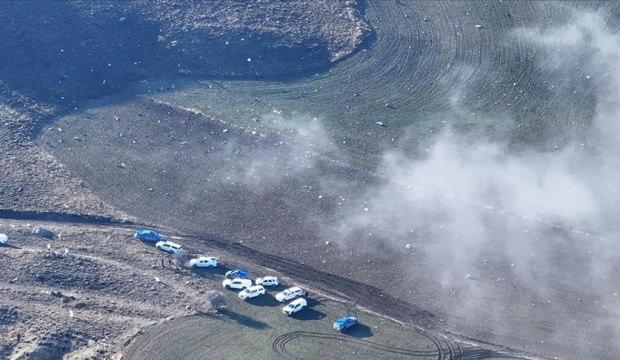 Ankara'da d&uuml;şen Libya u&ccedil;ağında &ouml;n rapor &ccedil;ıktı: Motor &ccedil;alışırken tepeye &ccedil;arpmış!