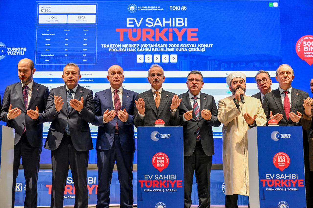 TOKİ Konut Kura Çekimi Töreni