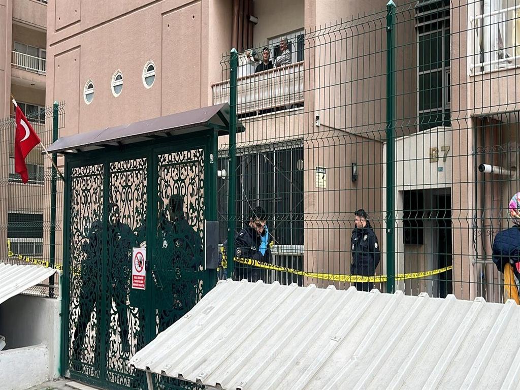 Özgür Demirtaş'ın hayatını kaybettiği olay yeri. 