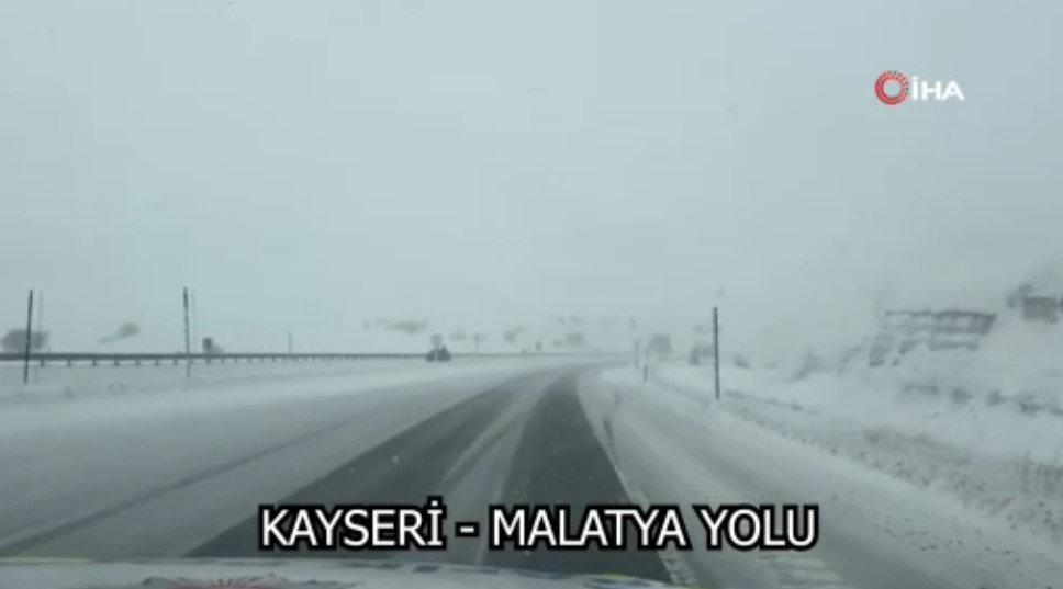 Kayseri- Malatya yolu