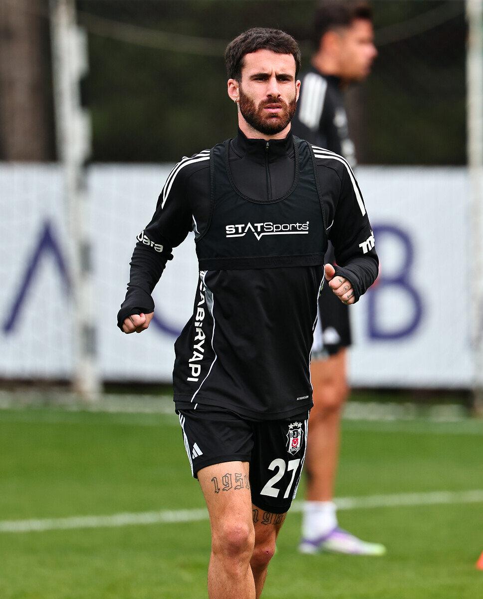 Rafa Silva, Beşiktaş antrenmanında.