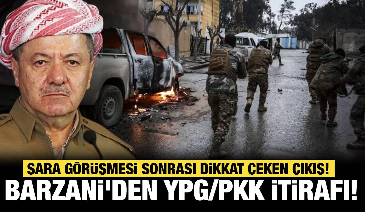 Barzani'den terör örgütü PKK'ya sert tepki: Suriye'deki Kürtlere yük oldular!