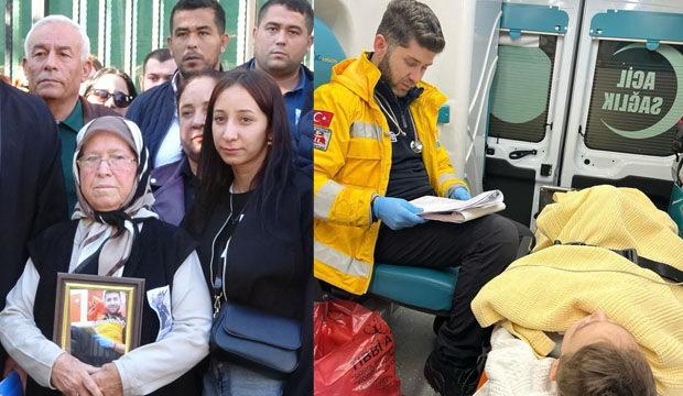 Sigara cinayeti davasında acılı anne g&ouml;r&uuml;nt&uuml;leri izleyince fenalaştı