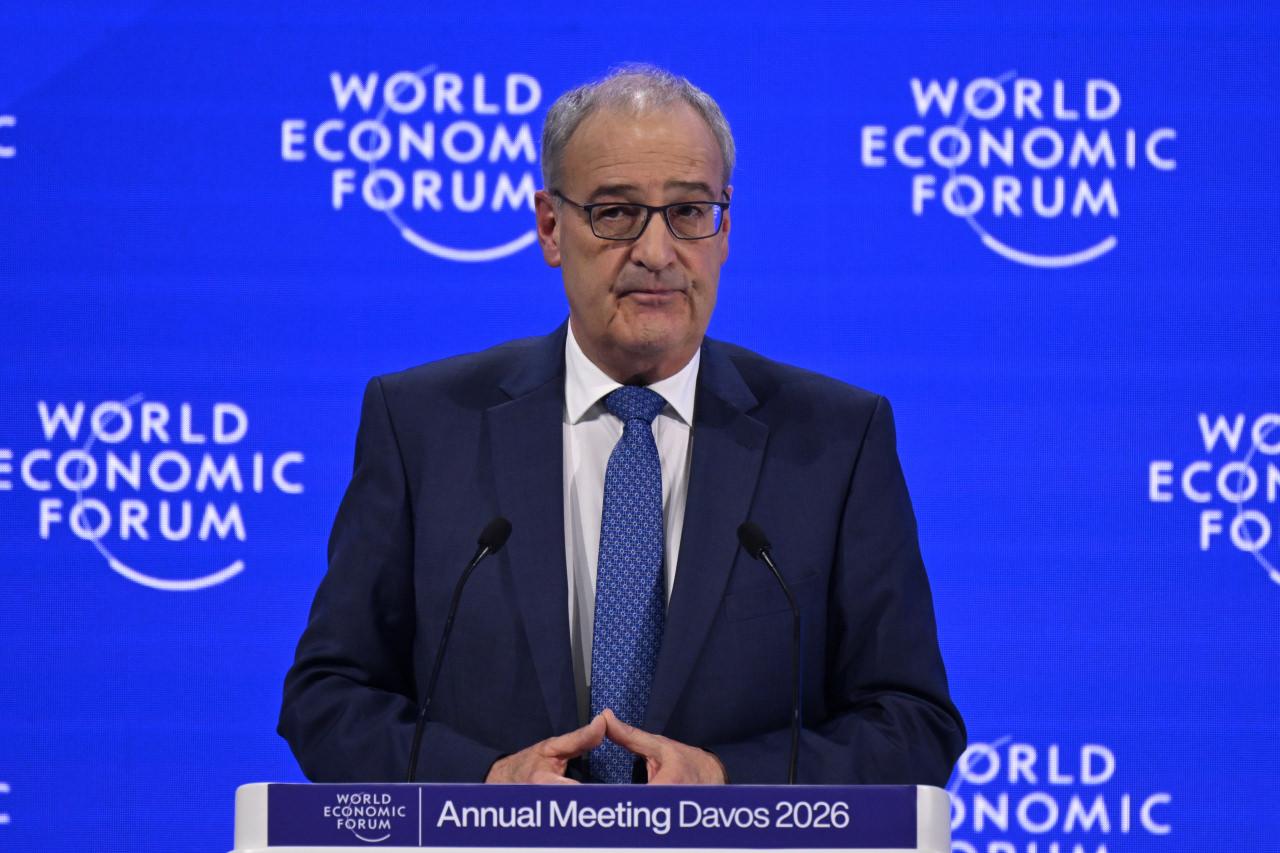 İsviçre Federal Konseyi Başkan Yardımcısı ve Ekonomi, Eğitim ve Araştırma Bakanı Guy Bernard Parmelin