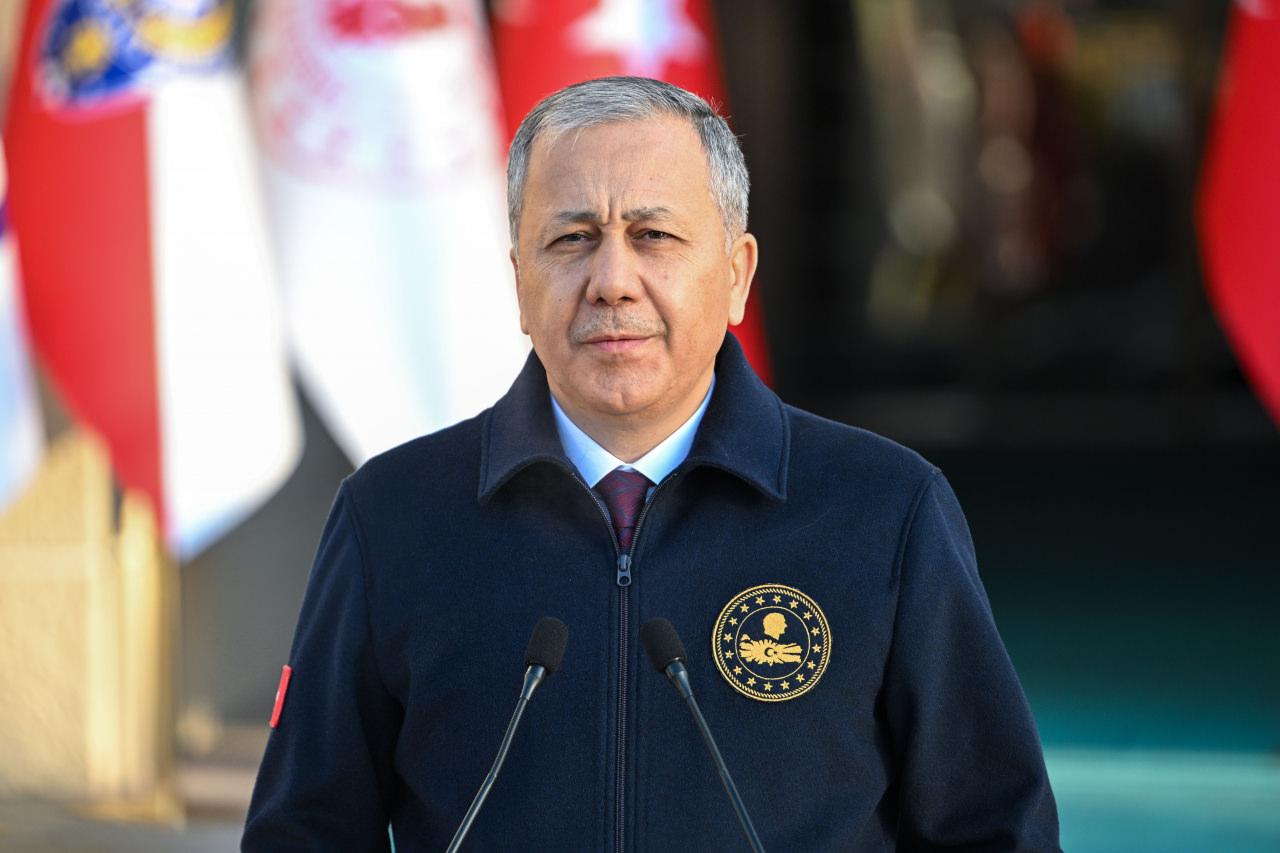 İçişleri Bakanı Ali Yerlikaya