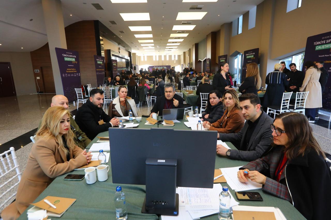 Sıfır atık çalıştayında atık yönetimleri ele alınacak.