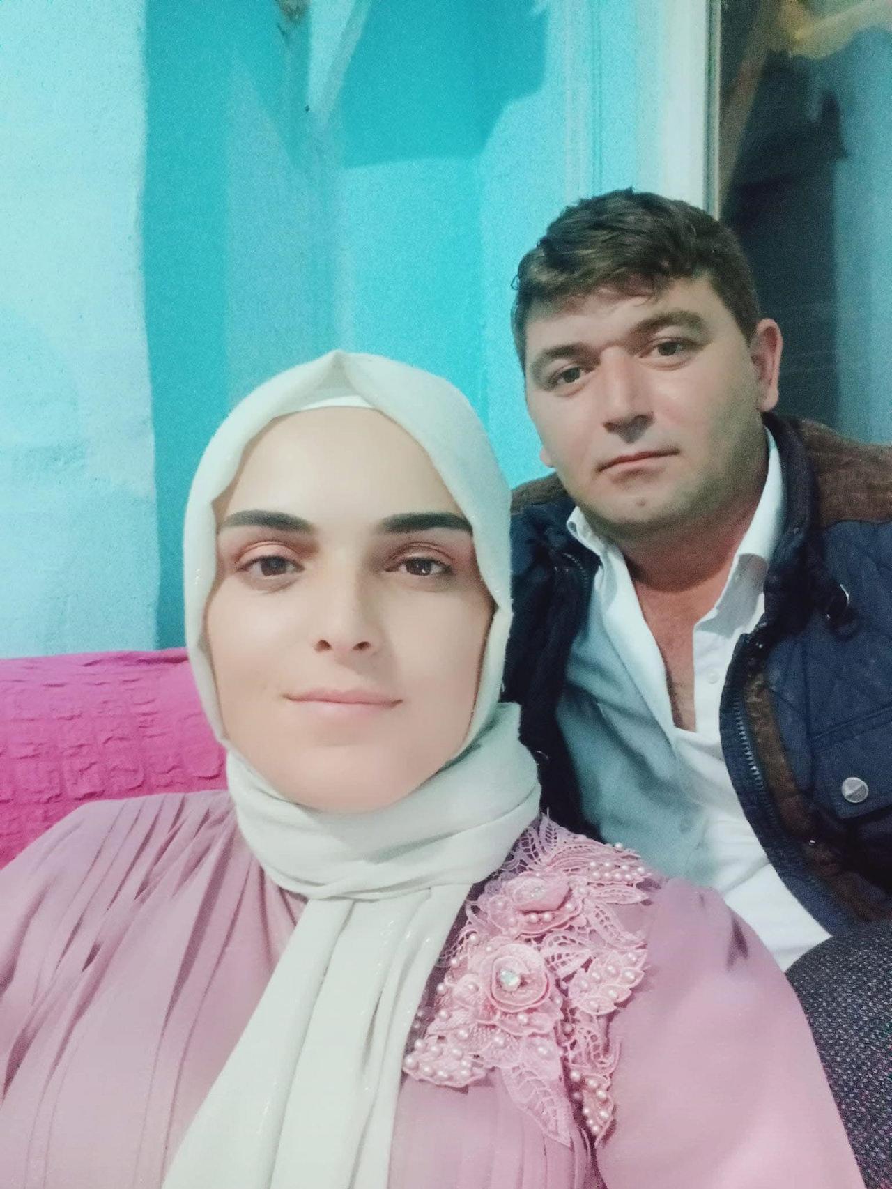  Sinan Abak (33) ile eşi Kadriye Abak (31)