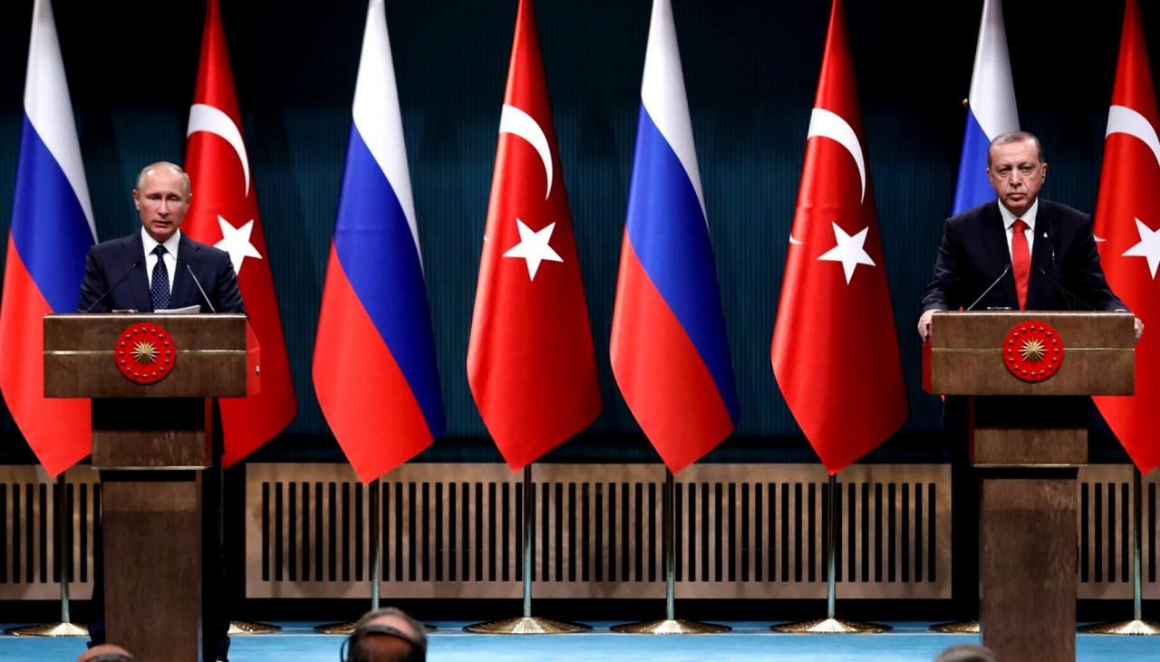 Vladimir Putin ve Recep Tayyip Erdoğan