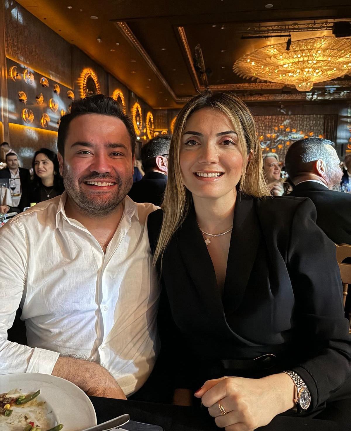 Gökhan Böcek ve eşi