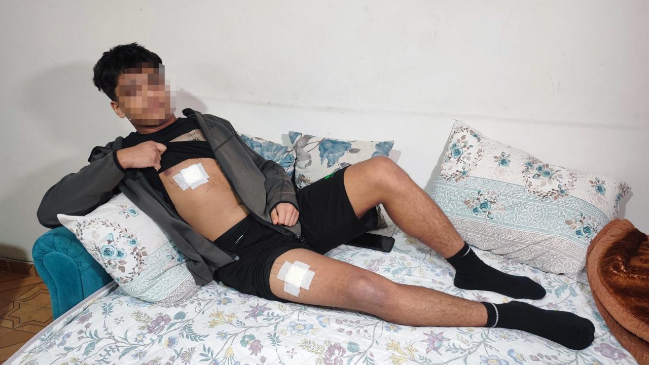 Saldırıya uğrayan E.Ö.