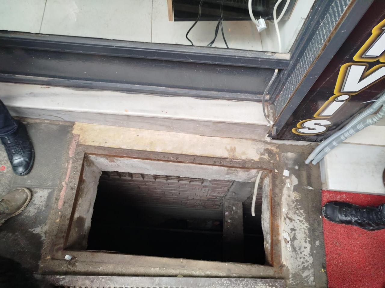 Kazanın yaşandığı olay yeri. 