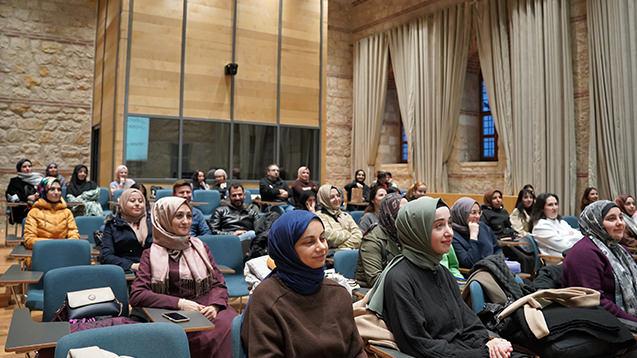 Program sonunda soru cevap bölümü yapıldı.