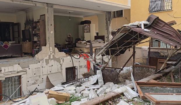 Ataşehir&rsquo;de doğal gaz patlaması: Ortalık savaş alanına d&ouml;nd&uuml;