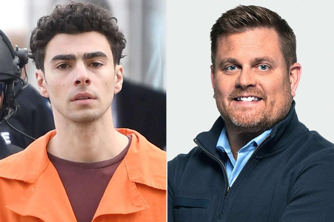 Luigi Mangione (solda) Brian Thompson (sağda)